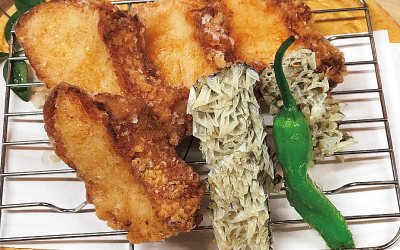 アラの唐揚げ