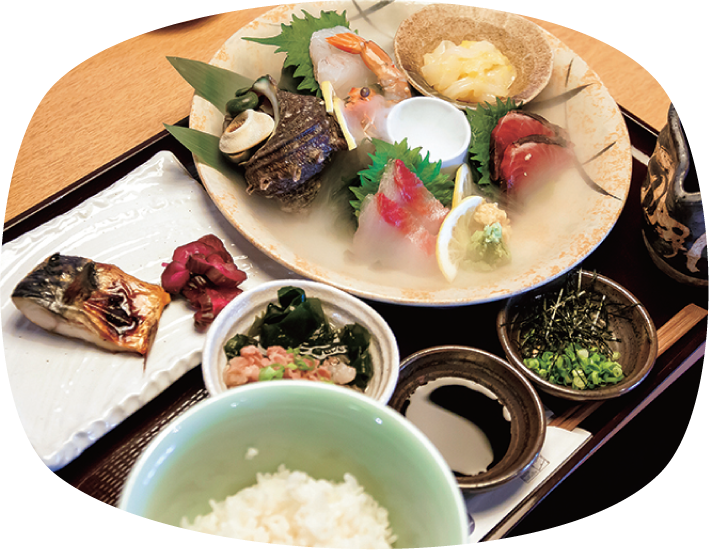 長崎県産鮮魚の出汁茶漬け定食