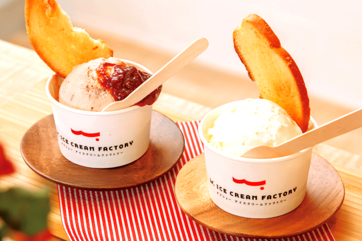 W Ice Cream Factory ダブリュー アイスクリームファクトリー ナッセ福岡