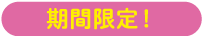 期間限定！