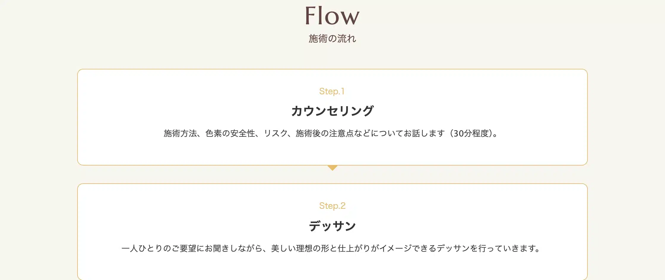 エルムクリニック公式サイトの画面