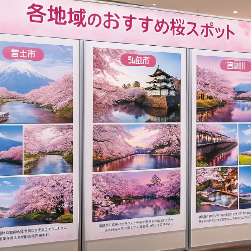 日本の桜絶景めぐり